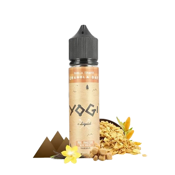 Yogi Vanilla Tobacco Granola Bar 60ml  E-liquide premium  xvape.ma Maroc.