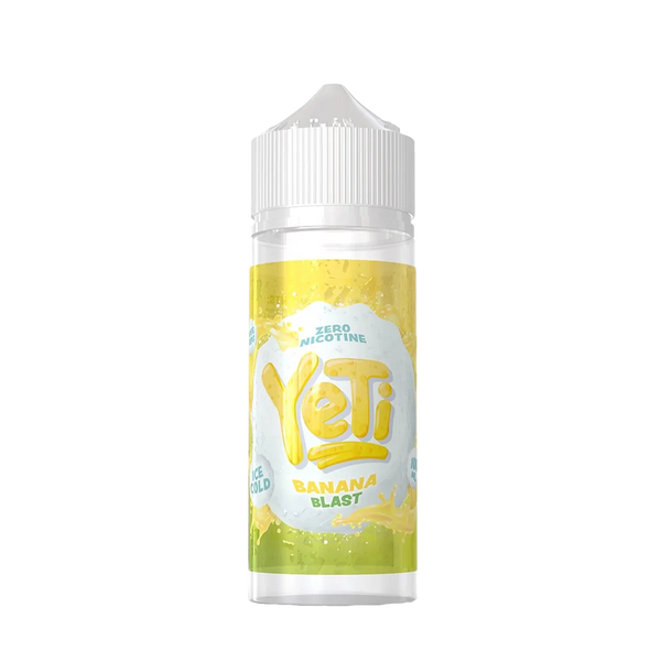 Yeti Ice Cold Banana Blast 120ml  E-liquide premium  xvape.ma Maroc.