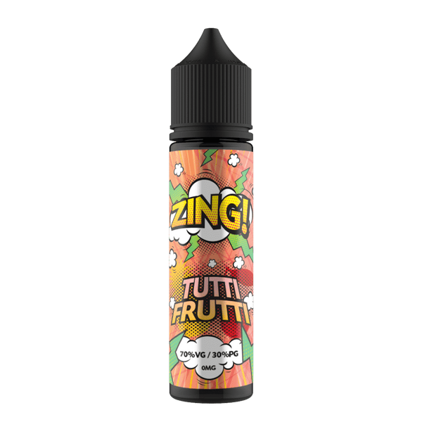 ZING! TUTTI FRUTTI 60ML  E-liquide premium  xvape.ma Maroc.