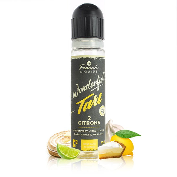 Le Frech Liquide - Tart 2 Citrons  E-liquide premium  xvape.ma Maroc.