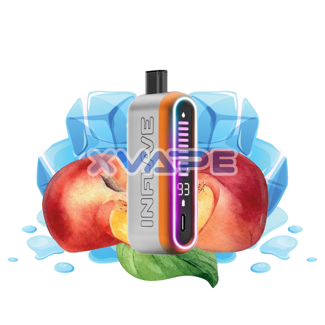 Inflave Onyx - Jasmine Peach - 24K Puffs 5%