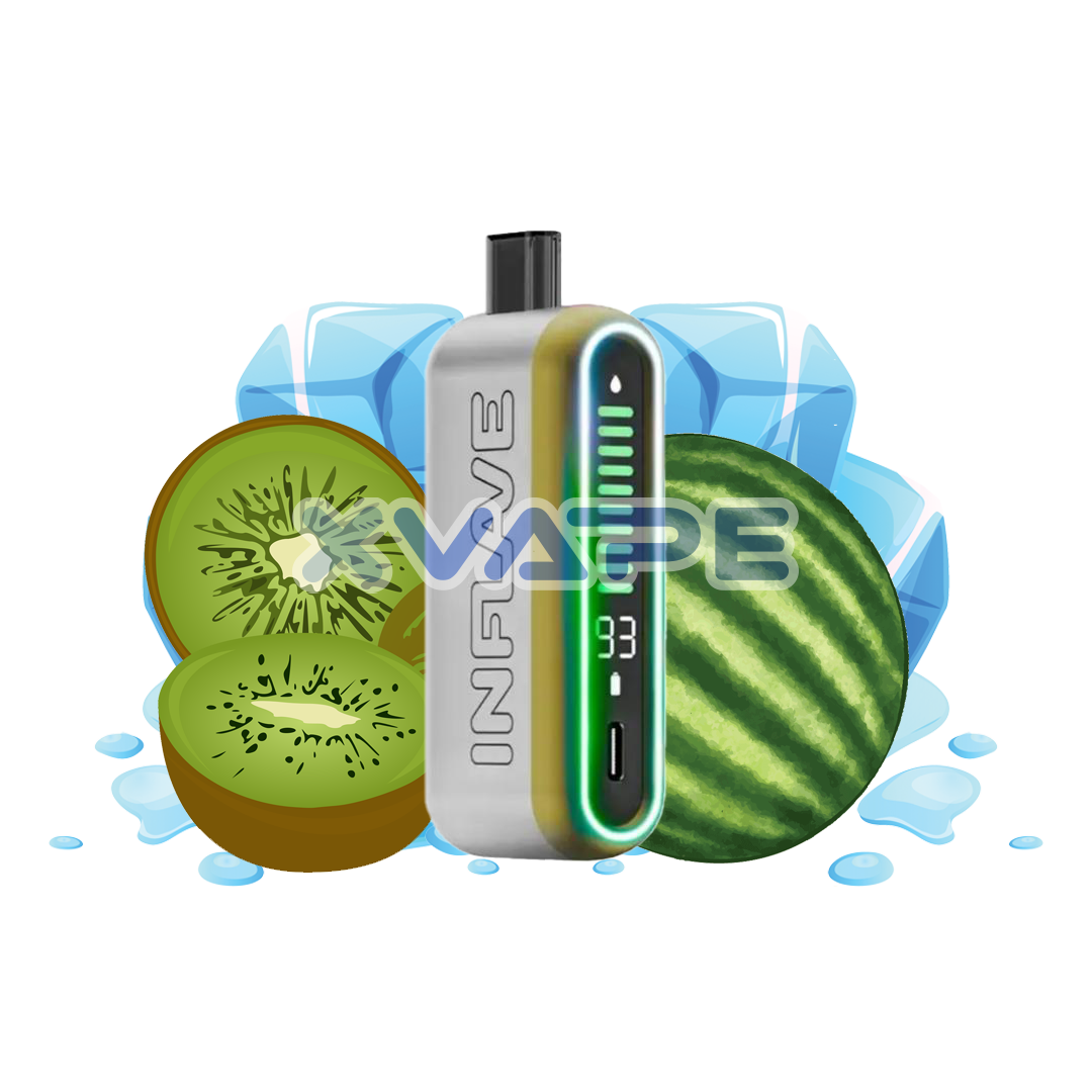 Inflave Onyx - Melon Kiwi  - 24K Puffs 5%