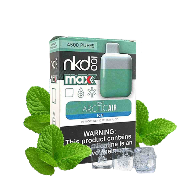 NKD 100 Max 4500 Tafs -  ICED MINT ARCTIC AIR - E-cigarette Jetable 5%