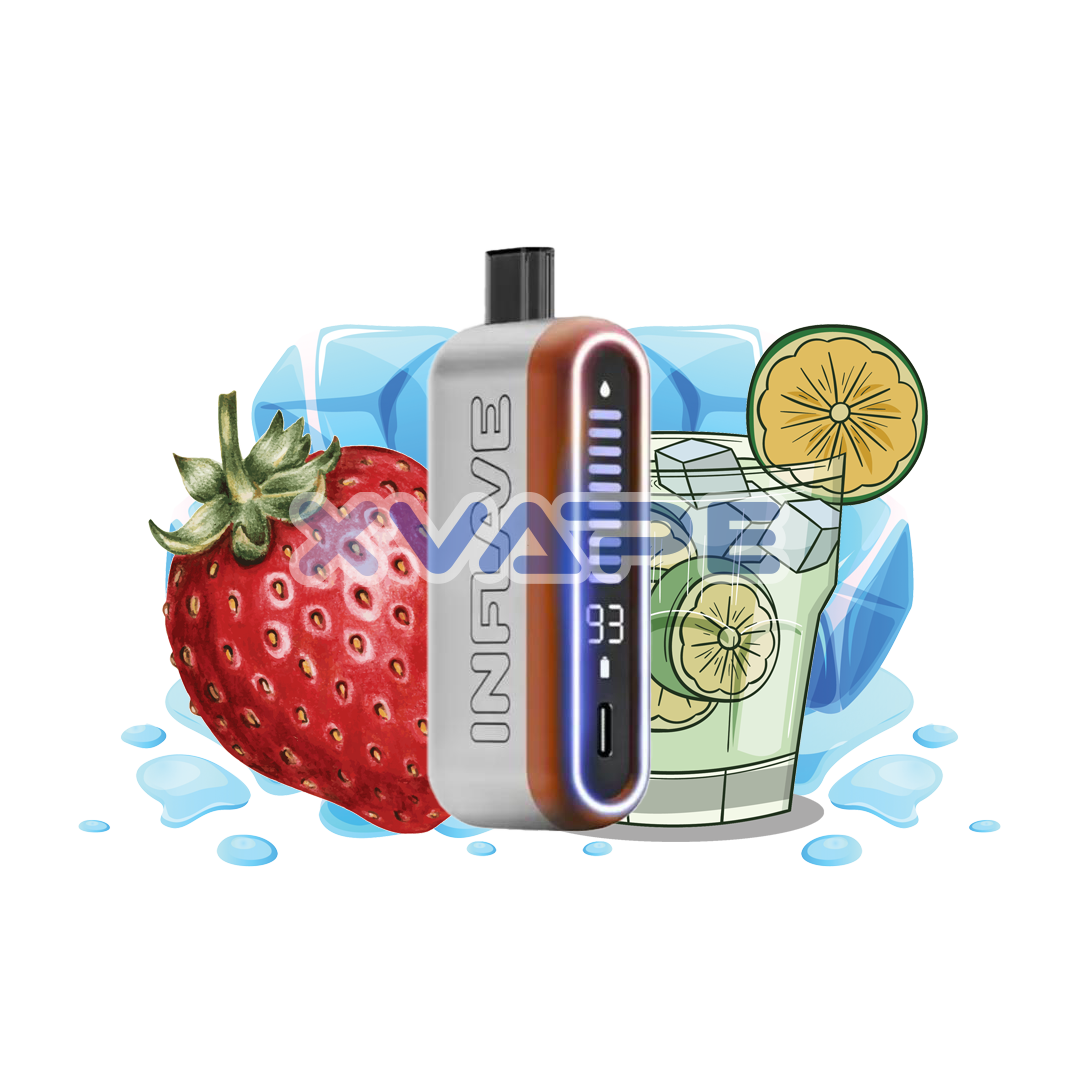 Inflave Onyx - Strawberry Mojito - 24K Puffs 5%