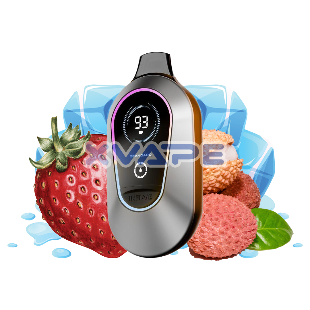Inflave Alpha - Strawberry Lychee - 26K Puffs 5%